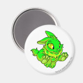 シバニ白熱［赤熱］光を放つー マグネット (正面/裏面)