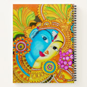 シバパルバティ絵を描壁画 ノートブック (裏面)