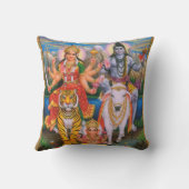 シバパルヴァティガネシャ枕 クッション (裏面)