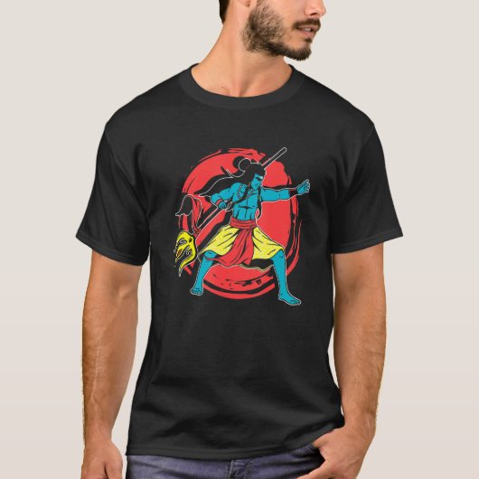 シバヒンズー教インドヨガ仏教瞑想チャク Tシャツ (正面)