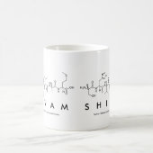 シバムペプチド名mug コーヒーマグカップ (中央)