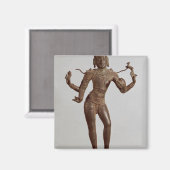 シバヴィナダクシナムルティ、ドラヴィディアン マグネット (正面/裏面)