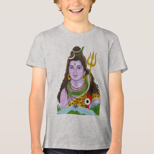 シバ神Tシャツ トライブレンドＴシャツ (正面)