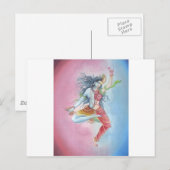 シバ – ダンシンポーズ ポストカード (正面/裏面)