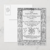 「シパーズカレンダー」の最前線 ポストカード (正面/裏面)