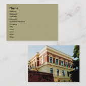 シビウの建築 名刺 (正面/裏面)