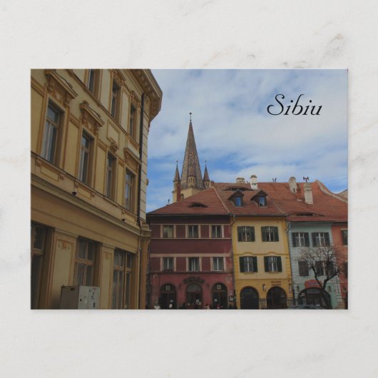 シビウルーマニア写真はがき ポストカード (正面)