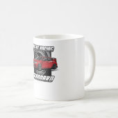 シビック通りレース コーヒーマグカップ (正面右)