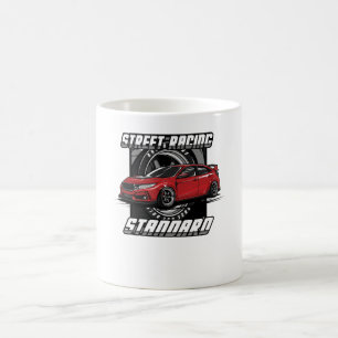 シビック通りレース コーヒーマグカップ