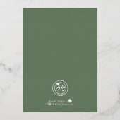 シビティパリム16ゴールドフォイル任意の色プラークのカード 箔シーズンカード (裏面)