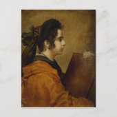 シビルとしてフアナ・パチェコと推定されるポートレート ポストカード (正面)