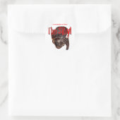 シビルのステッカーのラウンド ラウンドシール (バッグ)