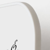 シビルエンジニアリングシック ピックルボールラケット (左詳細)