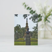 シビル・ウォー・メモリアル サバンナ GA フォーサイス・パークの写真 ポストカード (スタンド正面)