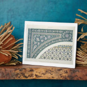 シビル・ダブ・エル・ラーマン・カイヤの壁のタイル' フォトプラーク (側面)