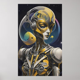 シビレ・ケン・ゲージ・サイボーグSci-Fi ポスター