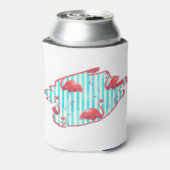 シピン：フラミかわいらしンゴクーラーボックス 缶クーラー (缶裏面)