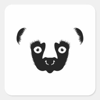 シファカ顔シルエット スクエアシール