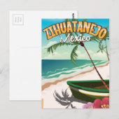 シファタネホ メキシコ 旅行ポスター ポストカード (正面/裏面)
