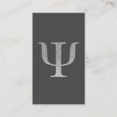 シフェイクルバーグリッターPsiシンボル名刺 名刺 (正面)