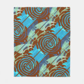 シフォンスカーフ フリースブランケット (正面)