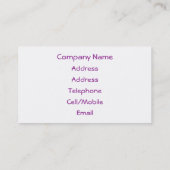 シフト砂 名刺 (裏面)