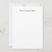 シフト砂 招待状 (裏面)