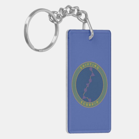 シフト蠍座キーチェーン キーホルダー (正面左)