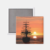 シフベイゾンネンターガンマグネット マグネット (正面/裏面)