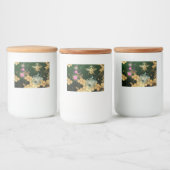 シフランスのックビクトリアン,ビー,フローラ,金ゴールドフォイル,ベル フードラベル (ボトル)