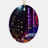 シブアベニューヨークシティネオンライツナイトNYC セラミックオーナメント (右)