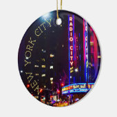 シブアベニューヨークシティネオンライツナイトNYC セラミックオーナメント (左)