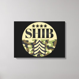 シブアーミージェネラルウォールアート キャンバスプリント