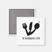 シブボレス角型冷凍機 マグネット (正面/裏面)