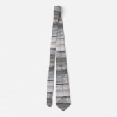 シプ素朴ラップ木板パタストライプのーン ネクタイ (裏面)