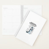 シベリアおもしろいのハスキー犬好きの解剖学の贈り物 プランナー手帳 (ディスプレー)