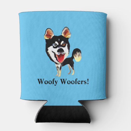 シベリアおもしろいハスキークーラーボックス 缶クーラー (裏面)