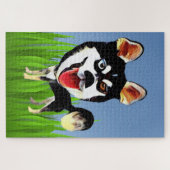 シベリアおもしろいハスキー1014ピースパズル ジグソーパズル (横)