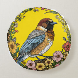 シベリアのカケバエ ラウンドクッション