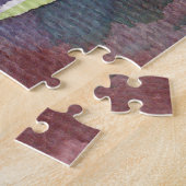 シベリアのスクイル青春絵を描の花 ジグソーパズル (側面)