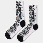 シベリアのタイガーのヘッドソックス |トラカラフルガーソックス ソックス (左)