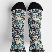 シベリアのタイガーのヘッドソックス |トラカラフルガーソックス ソックス (上部)