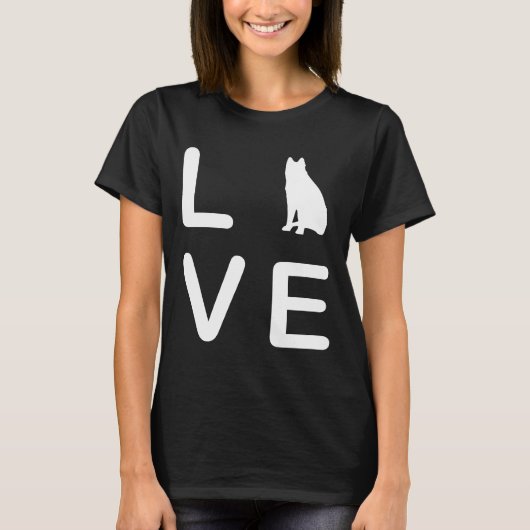 シベリアのハスキーの贈り物 Tシャツ (正面)