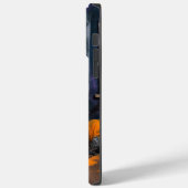 シベリアのハスキーカボチャのハロウィーン怖い Case-Mate iPhoneケース (裏面 / 左)