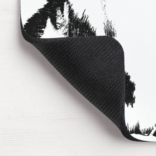 シベリアのハスキーマウスパッドギフトマラムートそり犬 マウスパッド (コーナー)