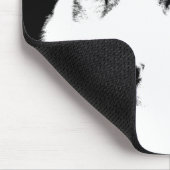 シベリアのハスキーマウスパッドギフトマラムートそり犬 マウスパッド (コーナー)