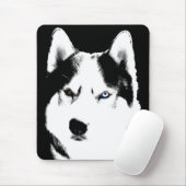 シベリアのハスキーマウスパッドギフトマラムートそり犬 マウスパッド (マウス)