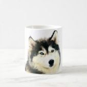 シベリアのハスキーマグ コーヒーマグカップ (中央)