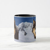 シベリアのハスキーマグ マグカップ (中央)