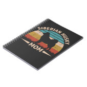 シベリアのハスキーママ特別ボンドのハスキーママ ノートブック (左側)